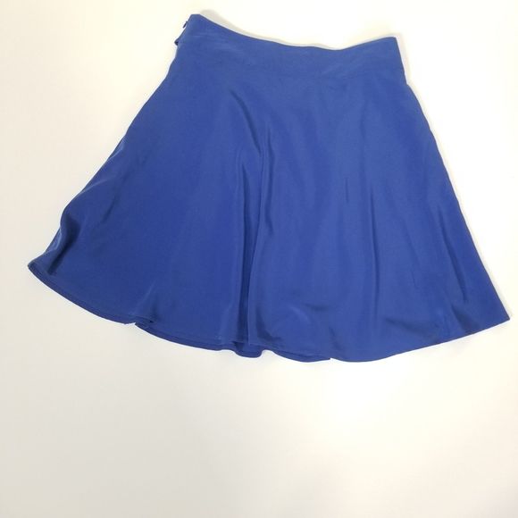 Banana Republic Blue Mini Circle Skirt Size 4 - Picture 2 of 12